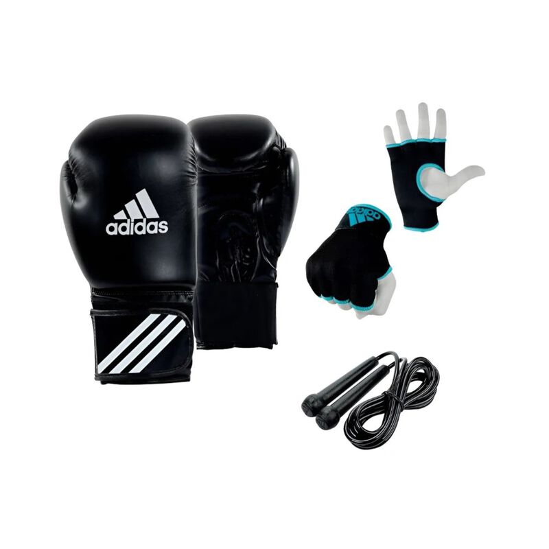 Set De Boxeo Con Guantes, Cuerda Y Guanteletas ... image number null