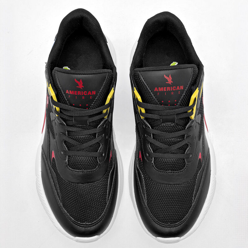 American Fire Tenis urbano para hombre negro az... image number null