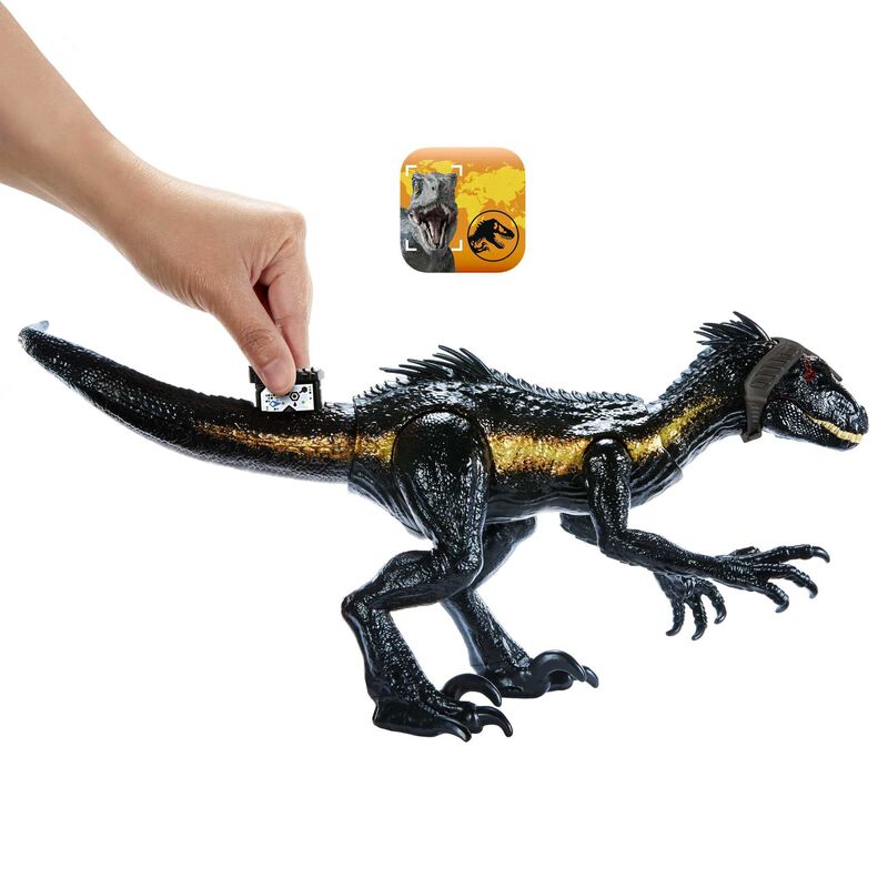 Figura De Dinosaurio Mattel Jurassic World Trac... image number null