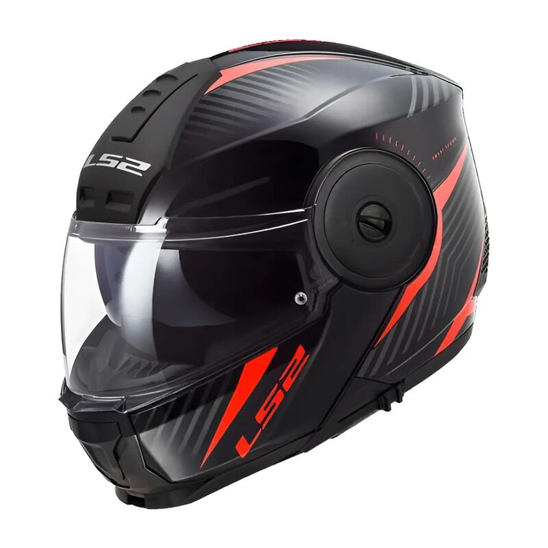 Casco Abatible Ls2 Scope Ii Skid M Ngo/r image number null