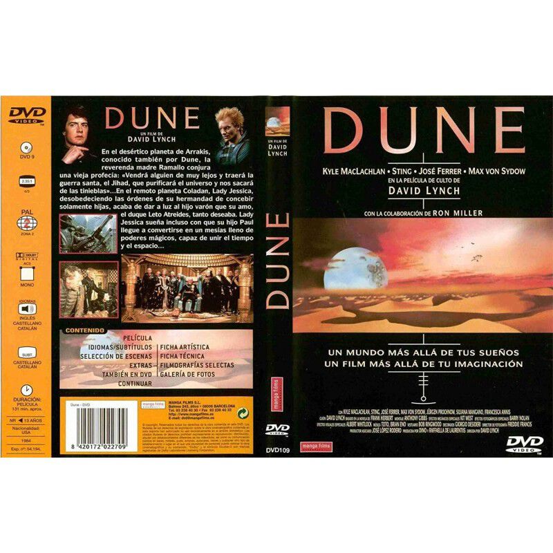 Dune (internacional) [dvd] (1984) image number null