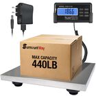 B&aacute;scula De Env&iacute;o Surmount Way Pcr-2126 Plataforma De Acero Inoxidable 200 Kg