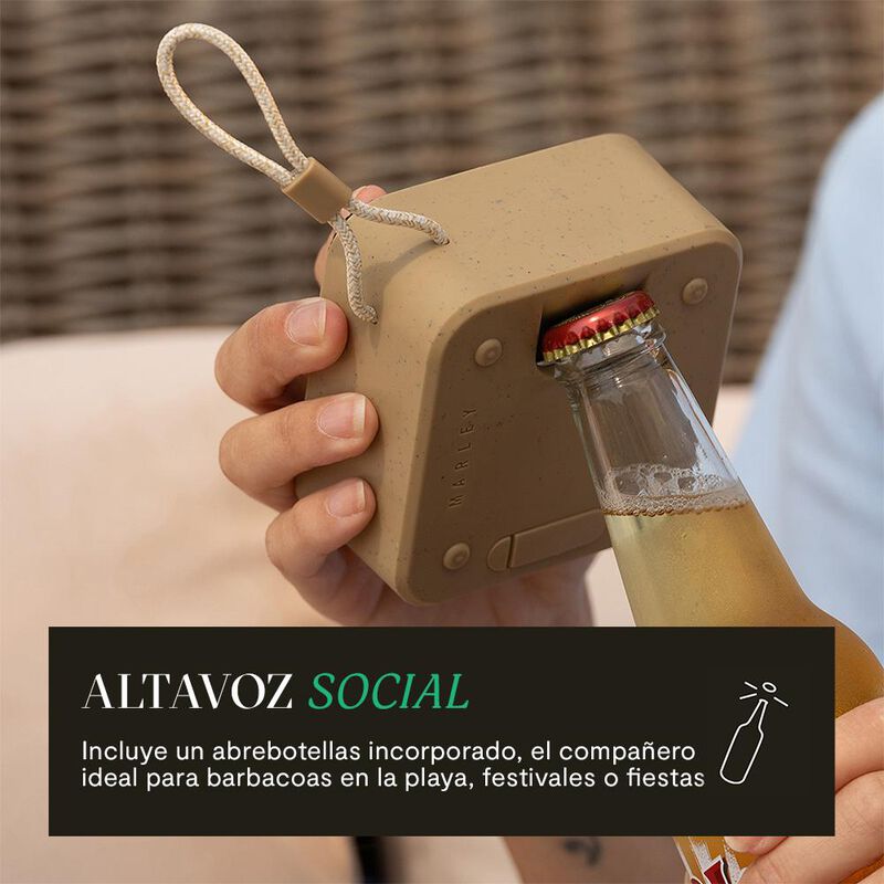 Bocina Port&aacute;til Rise Up Signature Black The Hou... image number null