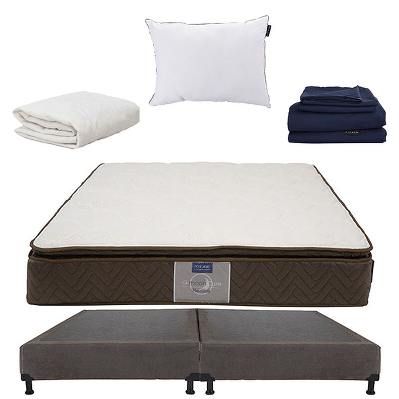 Colch&oacute;n King Size Restonic Nautilus+S&aacute;banas Dic... image number null