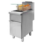 Freidora Industrial Aceite 24l Gas 3 Quemadores Acero Inox Gutstark Home