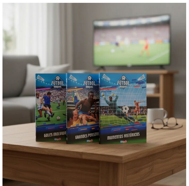 F&uacute;tbol Mundial Colecci&oacute;n De 4 Ejemplares image number null
