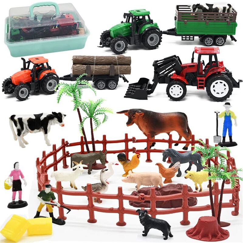 Set De Juego Wodmaz Con Figuras De Animales De ... image number null