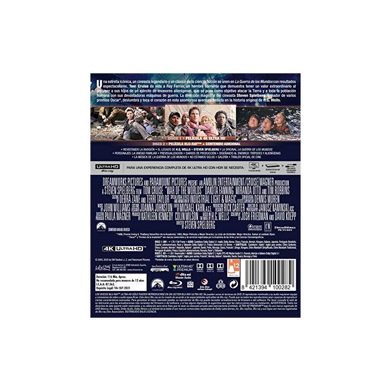 La guerra de los mundos (UHD 4K) - BD [Blu-ray] image number null