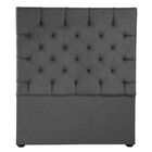 Cabecera King Size Dicasa Capri Gris Rivoli