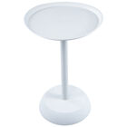 Mesa Auxiliar Redonda Tulip&aacute;n - Color Blanca
