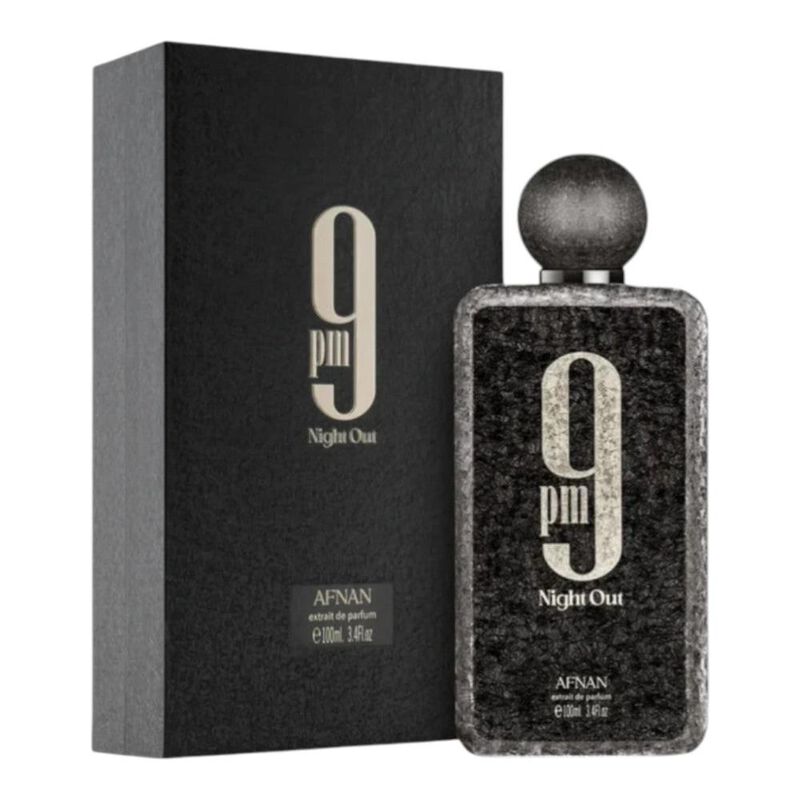 Perfume Afnan 9 Pm Night Out  Extrait De Parfum... image number null