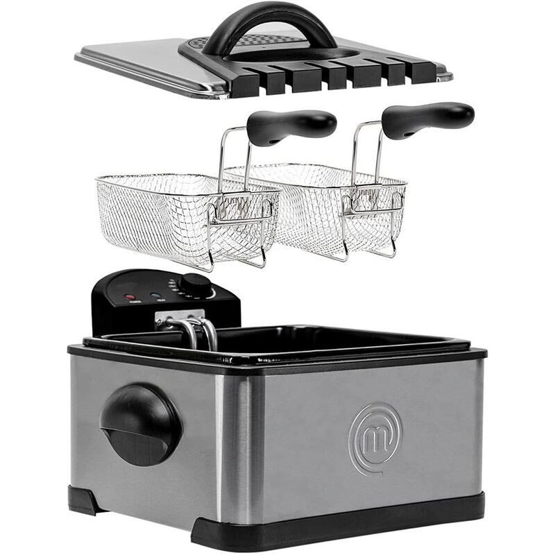 Freidora de Aceite Triple-Basket 4 l Acero Mast... image number null