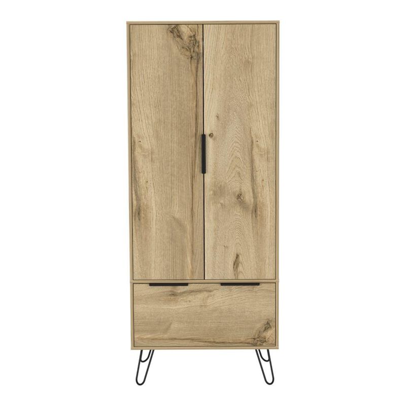 Closet Ali Café Claro y Wengue Virtual Muebles image number null