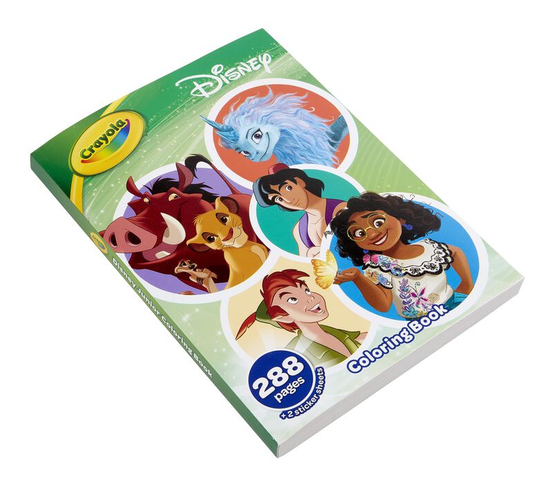 Libro Para Colorear Crayola Disney Animation Co... image number null