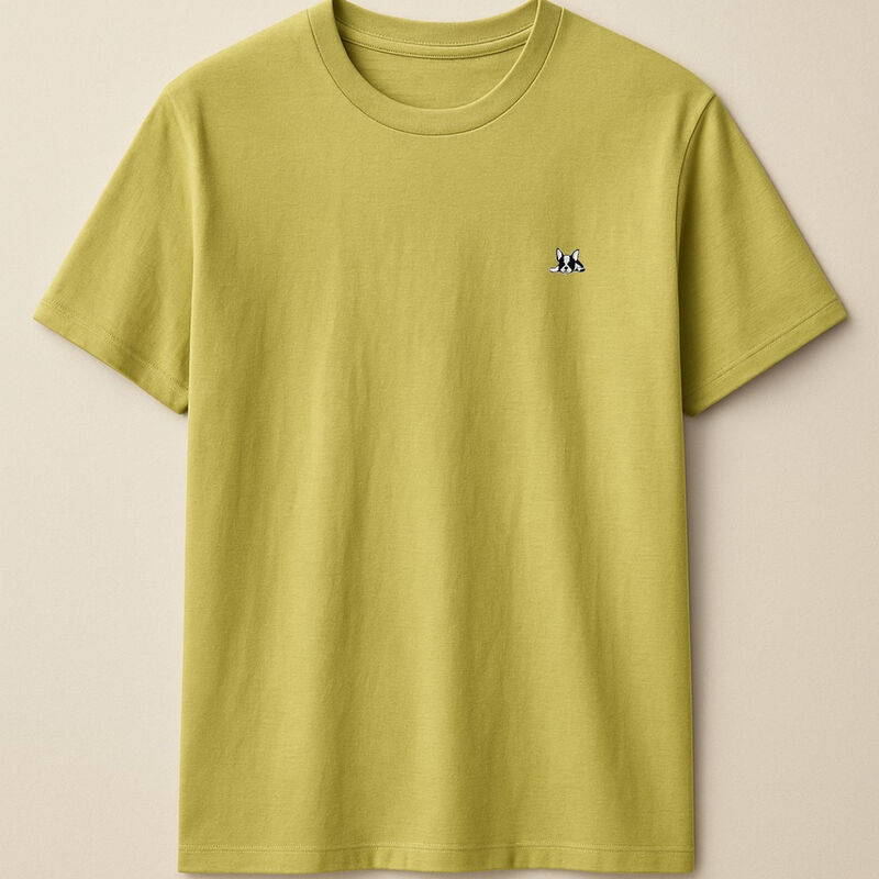 Playera de algod&oacute;n manga corta casual para homb... image number null