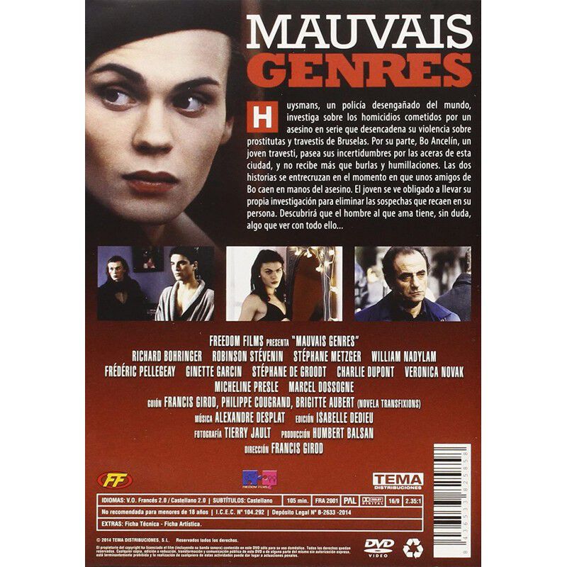 Mauvais Genres [dvd] (2001) Mauvais Genres image number null