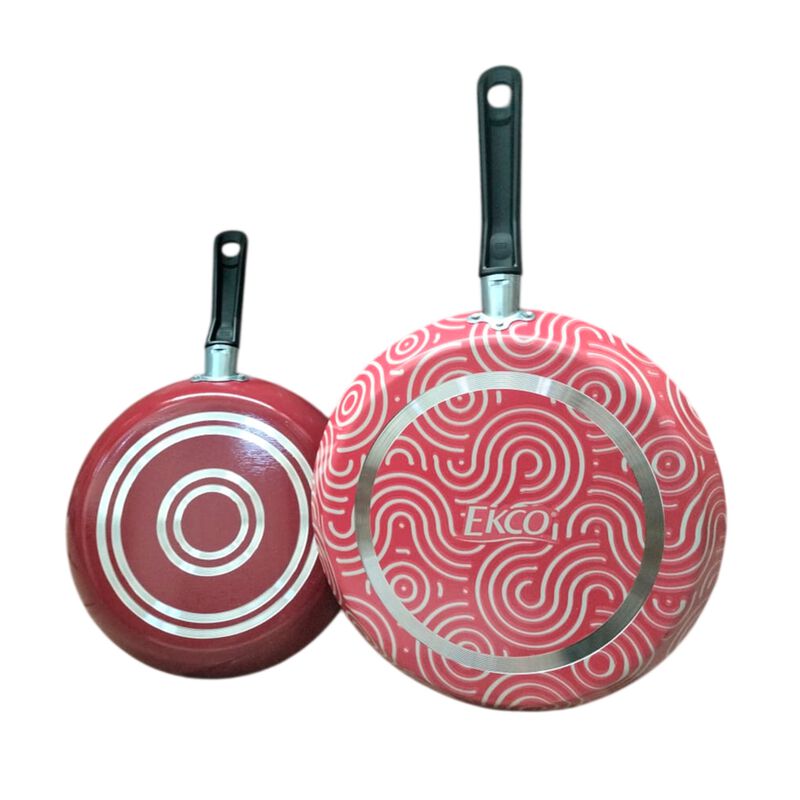 Juego De 2 Sartenes Ekco Photopaint Rojo Syp image number null