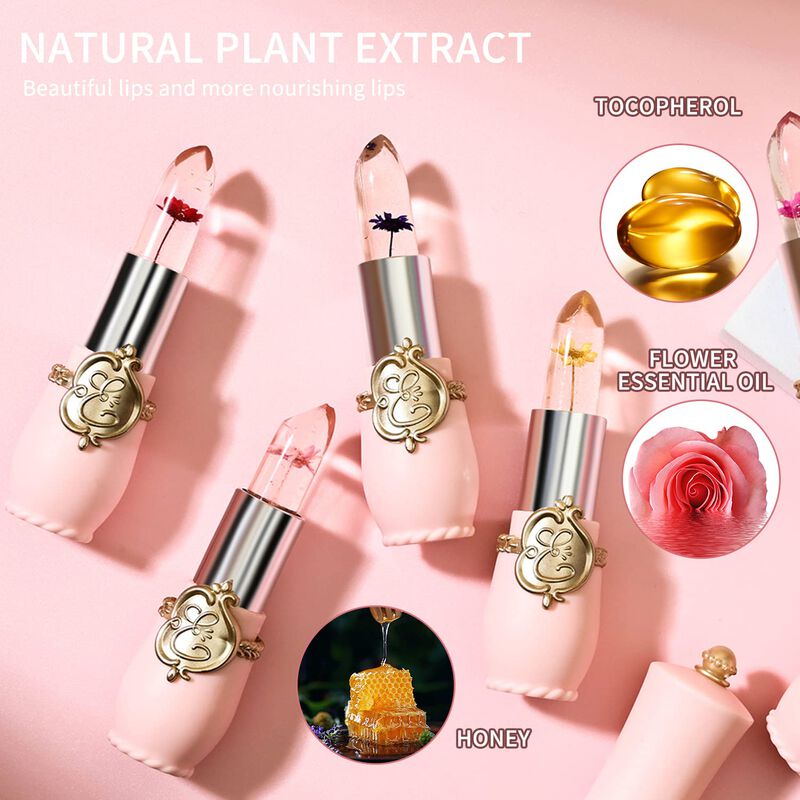 Set De Pintalabios Bestland Flower Jelly Temper... image number null
