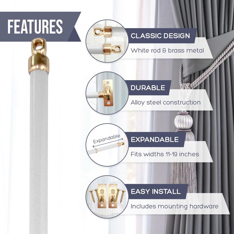 Barra De Cortina Sash Amazing Drapery Hardware ... image number null
