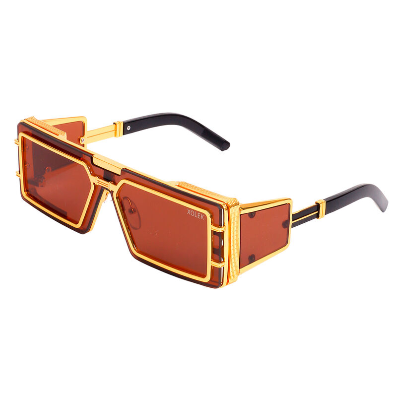 Lentes De Sol Xolek 134 Moda Met&aacute;lico Uv400 image number null