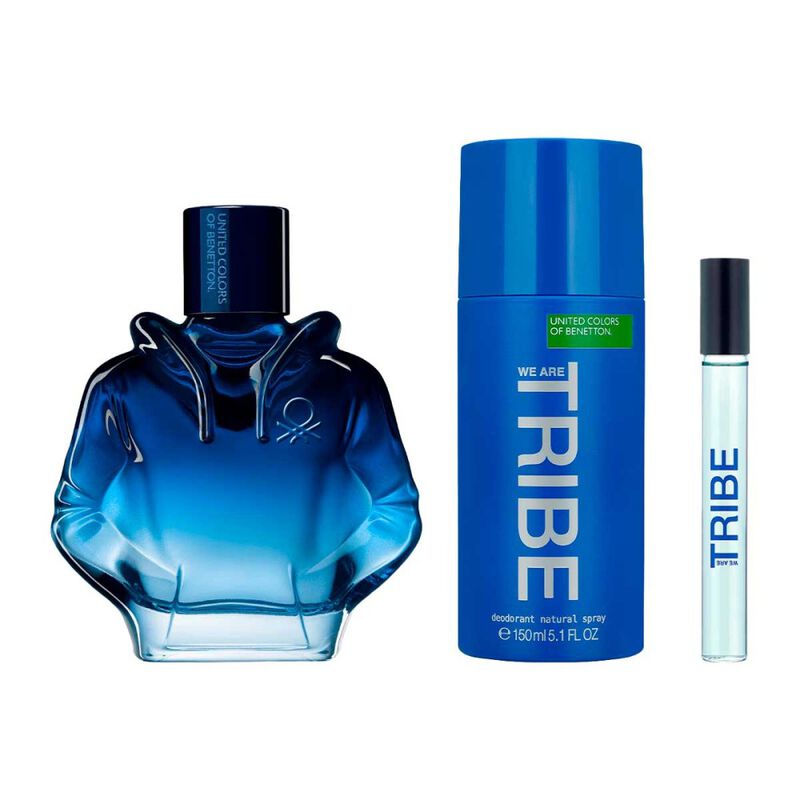 Set Tribe De Benneton De 3pzs Hombre-90ml image number null