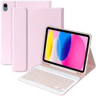 Funda Con Teclado Mmk Para Ipad 11.&ordf; Y 10.&ordf; Generaci&oacute;n Con Bluetooth, Color Rosa