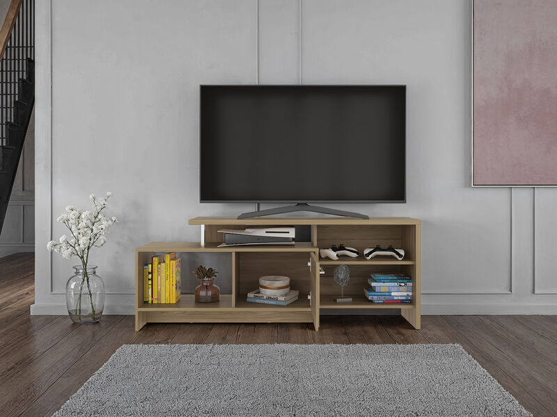 Mesa Para Tv Eva Con Capacidad Para Tv De 49'' ... image number null