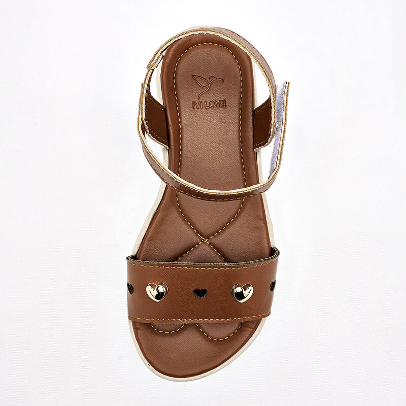 Ivi Love sandalia para ni&ntilde;a camel cod 140460-D image number null