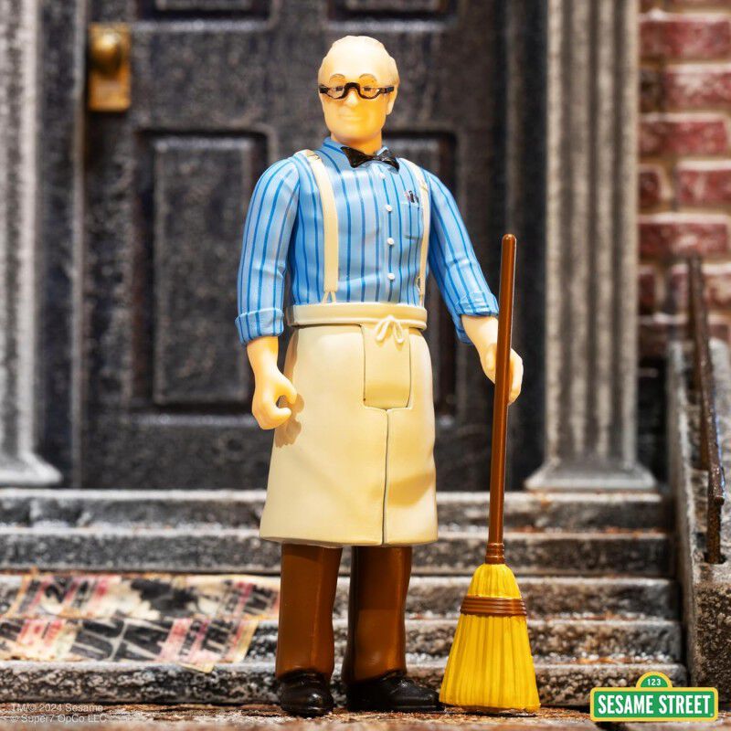 Figura Mr Hooper Sesame Street Barrio S&eacute;samo Ar... image number null