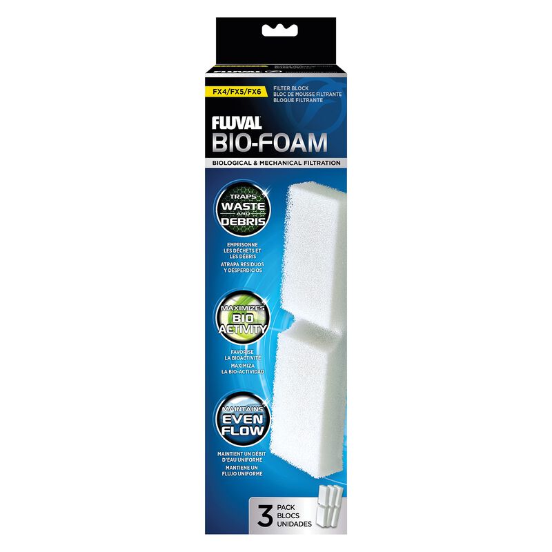 Bloques de espuma filtrantes Fluval FX5, paquet... image number null
