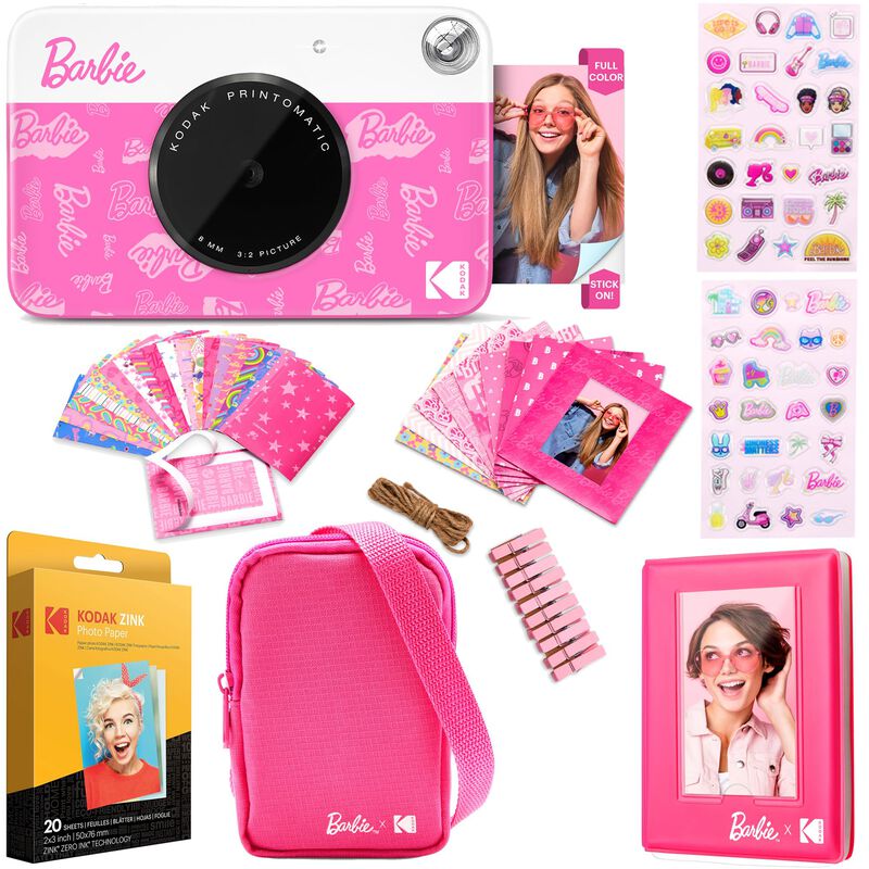 C&aacute;mara Digital Kodak X Barbie Printomatic Con A... image number null