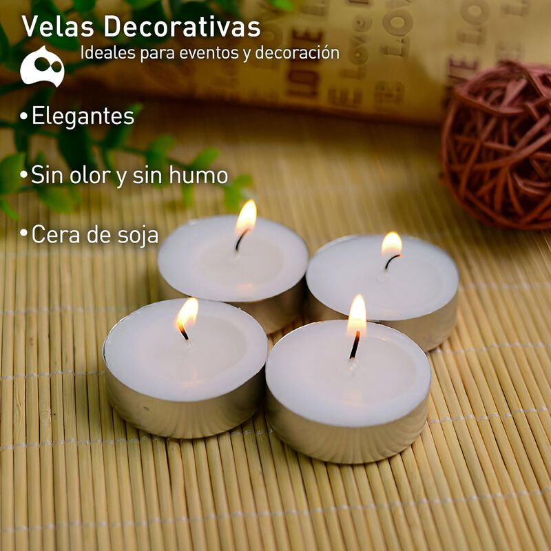 Kit de Velas Decorativas 50 pzs Bluelander image number null