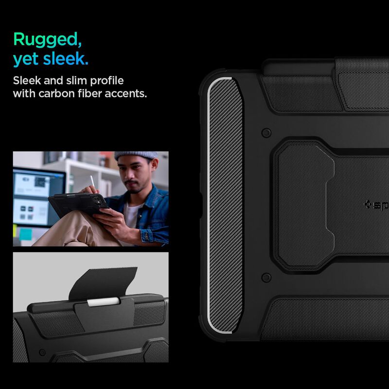 Funda Spigen Rugged Armor Pro Para Ipad Pro M4 ... image number null