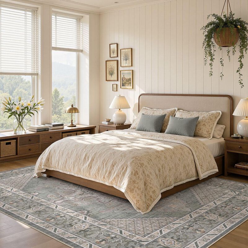 Alfombra Tortania 183 cm X 274 cm Lavable Boho ... image number null