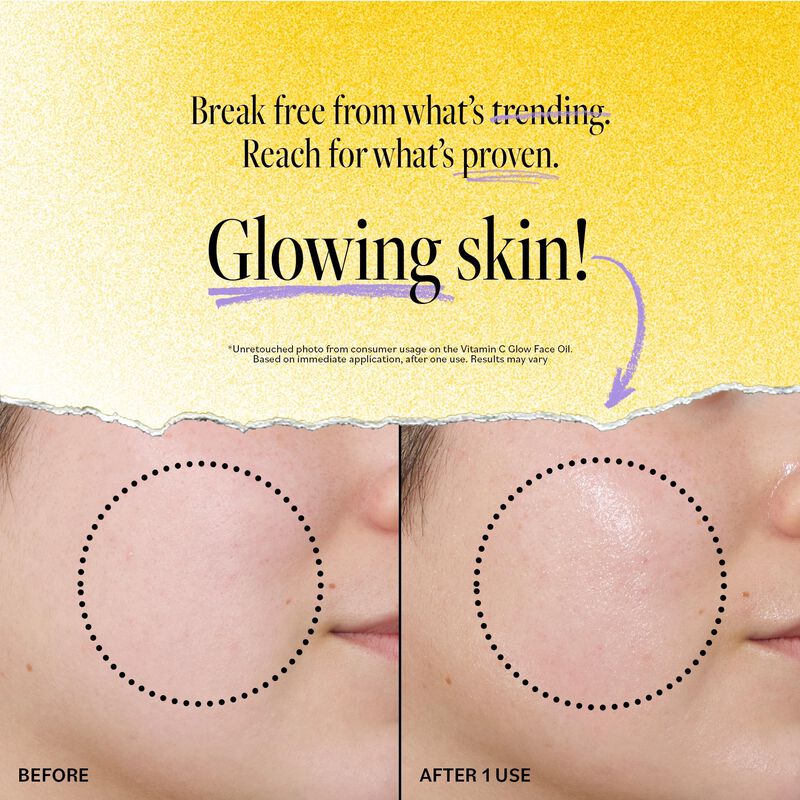 Aceite Facial Derma E Vitamina C Glow Con C&uacute;rcu... image number null