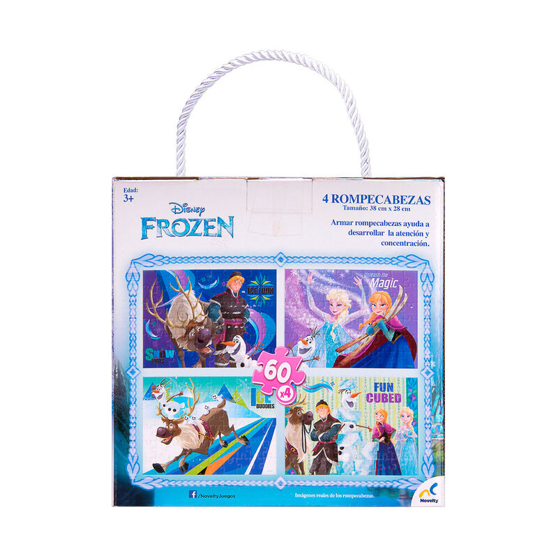 Rompecabezas 4 en 1 para Ni&ntilde;os de Frozen image number null