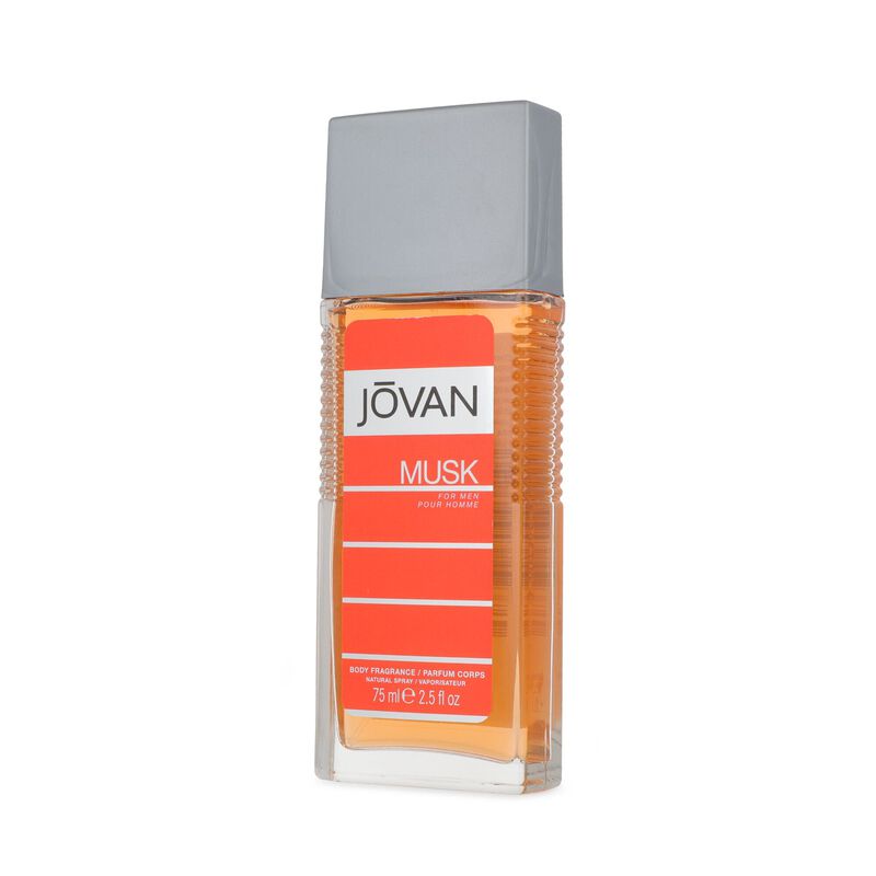 Jovan Musk Men 75Ml Body Fragance Spray image number null