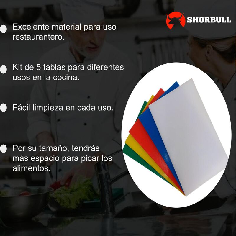 Tablas para picar kit Shorbull image number null
