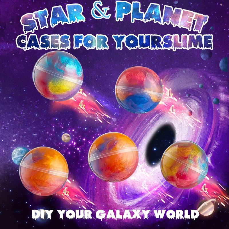 Slime Kit Funewest Mini Galaxy Con Pegatinas Qu... image number null
