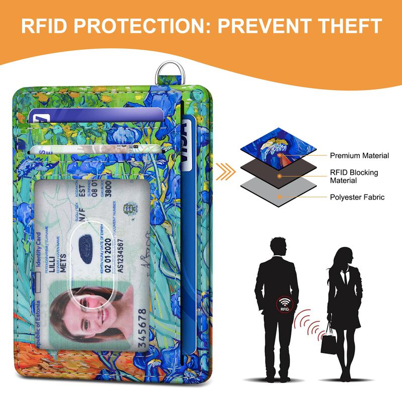 Cartera Seavilia Slim Con Bloqueo Rfid Y Dise&ntilde;o... image number null