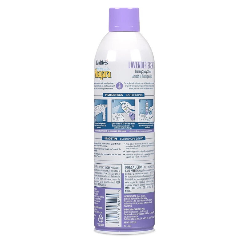 Almid&oacute;n En Aerosol Niagara Lavanda 20oz image number null