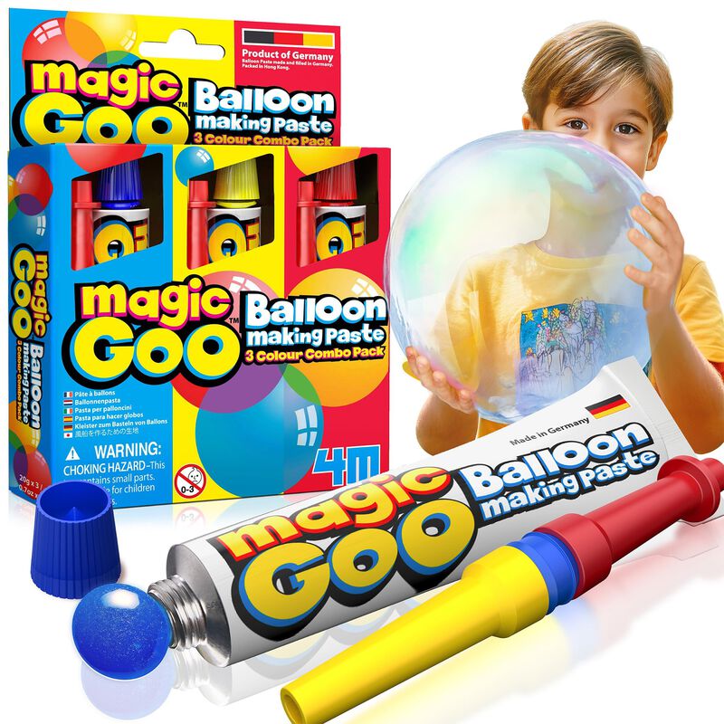 Globos De Pl&aacute;stico Con Burbujas Magic Goo De 4 ... image number null