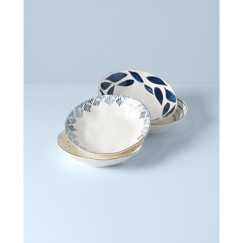 Juego de 4 Boles de Pasta Lenox Blue Bay 1.8 kg image number null