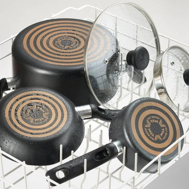 Bater&iacute;a T-fal Mod Vital 5 Pzas Negro&nbsp; image number null