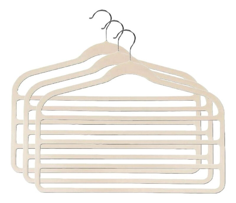 Set de 3 ganchos para Pantal&oacute;n color Gris Oxfor... image number null