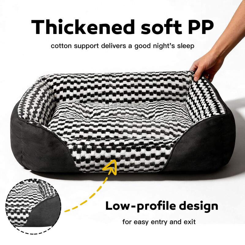 Cama Para Perro Petmarket Rectangular M Con Cua... image number null