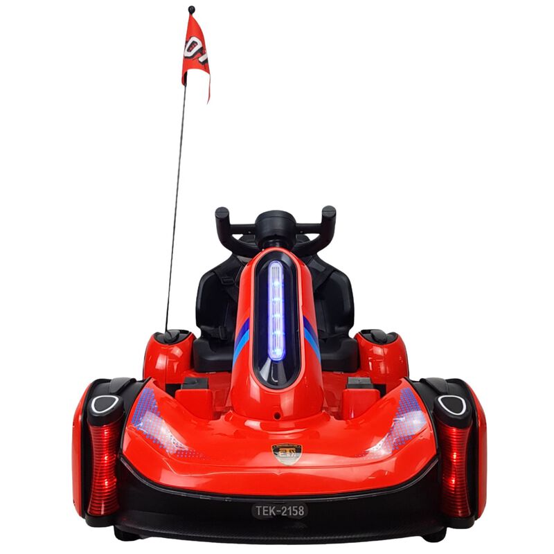 Go Kart El&eacute;ctrico 12v Control Remoto Bluetooth ... image number null