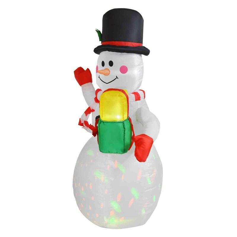 Inflable Navidad Muñeco Nieve 1.5m Decoracion L... image number null
