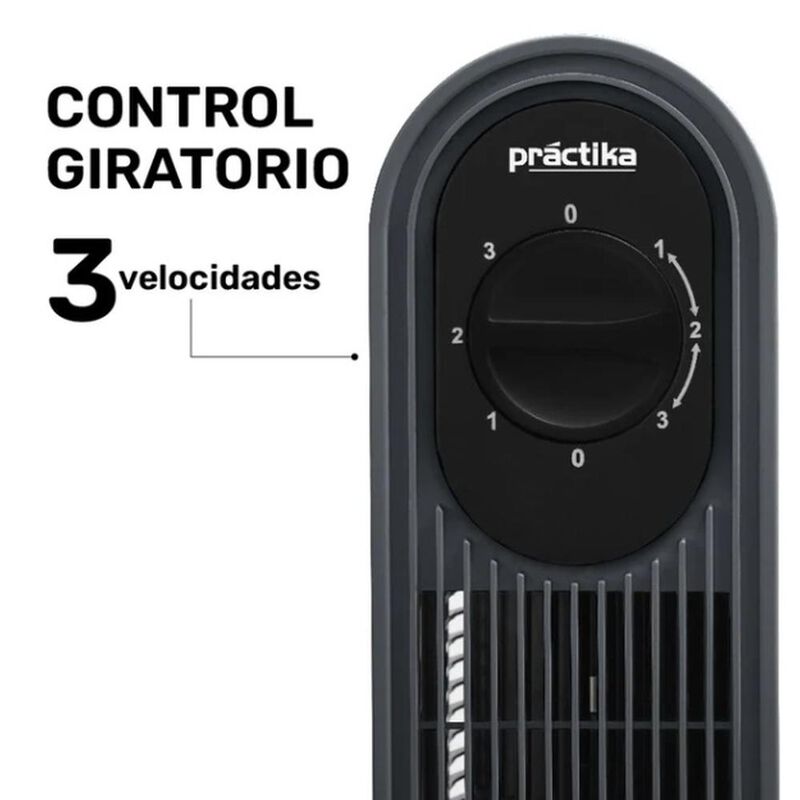 Ventilador Torre Taurus Pisa 32" 3 Vel Temp Osc... image number null