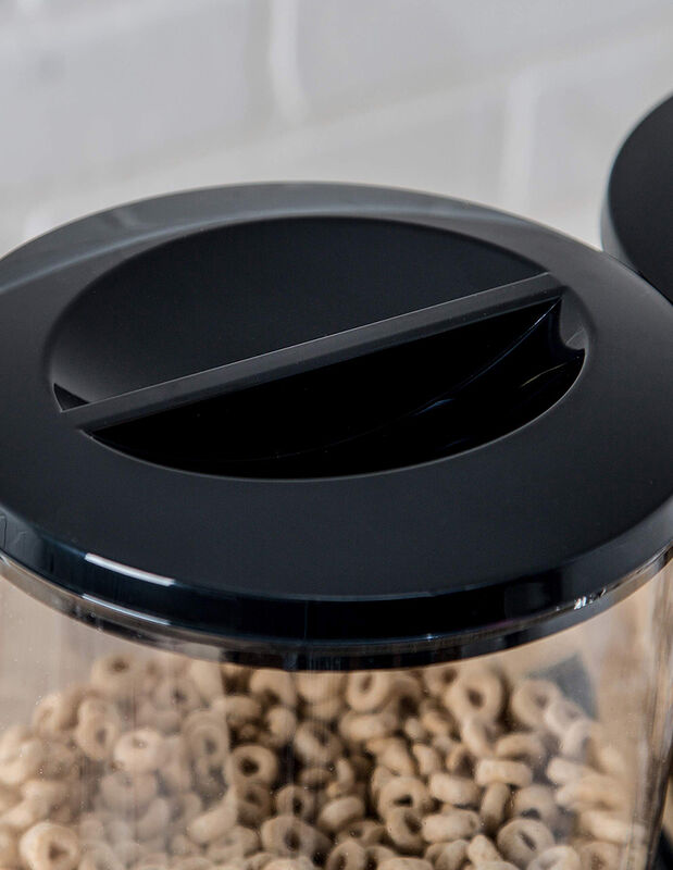 Dispensador De Cereal Doble Aquila Negro image number null